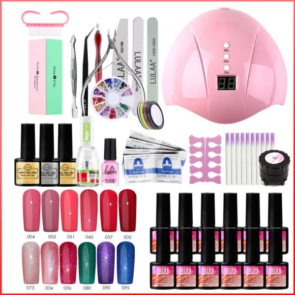 Uv Phototherapy Nail Polish Glue Nail Set - Image 2