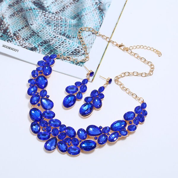 Necklace Set Necklace Earrings Jewelry Two Piece Set - Image 2