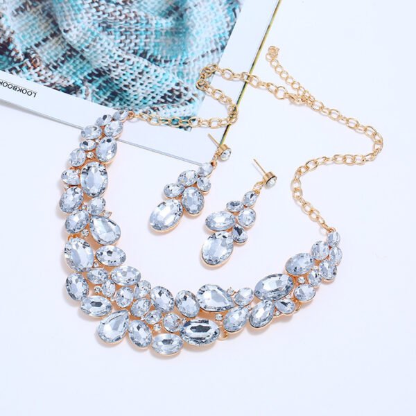 Necklace Set Necklace Earrings Jewelry Two Piece Set - Image 4