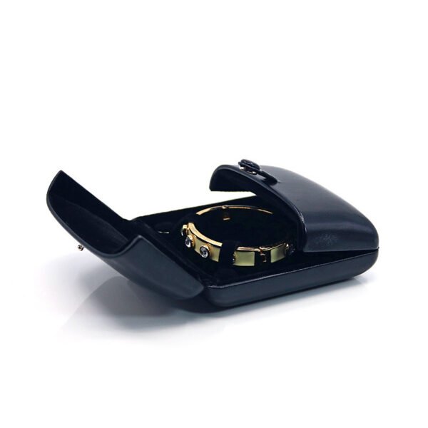 Pendant Box Bracelet Box Double Opening Snap Button Packaging Box - Image 5
