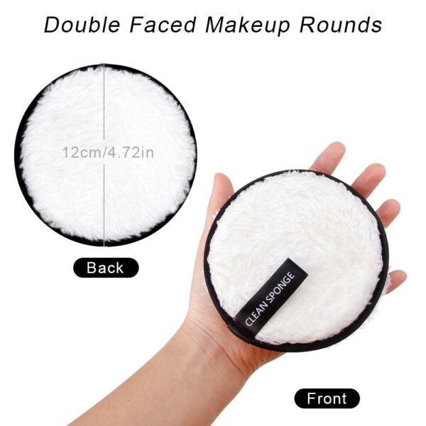 Towel Puff Makeup Face-Skin-Care Facial-Headband 3pcs Spa - Image 4