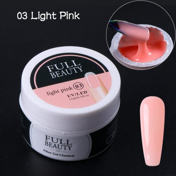 White Transparent Quick Manicure Extension Glue Quick Removable Art Tool - Image 3