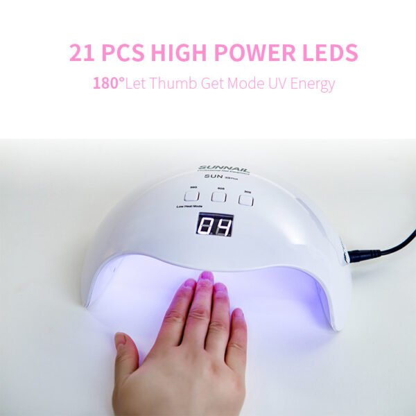 Nail Phototherapy Led Lamp Induction Nail Polish Dryer - Image 4