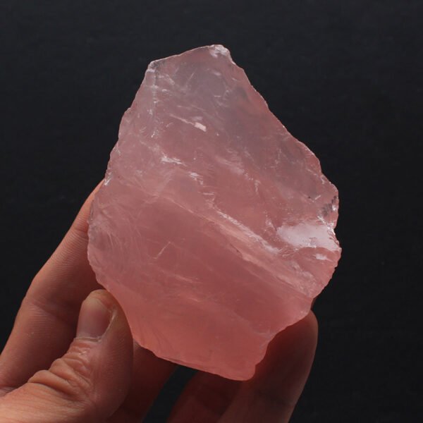 Ran Crystal Pink Crystal Ornaments Follow The Shape Of The Original Mine Home Office Furnishings Demagnetized And Magnetized Rough Crystal - Image 4