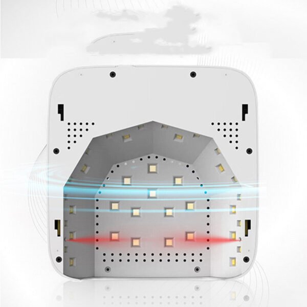 New Rechargeable Nail Light Smart Nail Machine Touch Screen Reversal Nail Light - Image 4