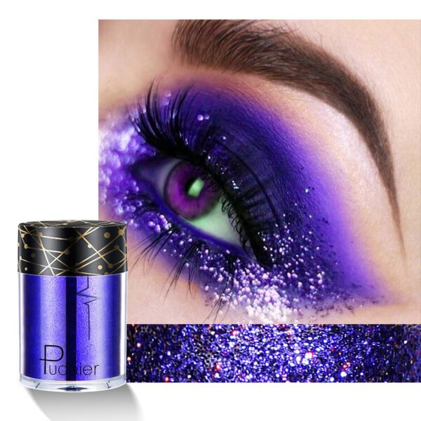 Monochrome Eyeshadow Glitter Glitter Sequins Mermaid Ji Color Shine Starry Sky Eyeshadow - Image 5