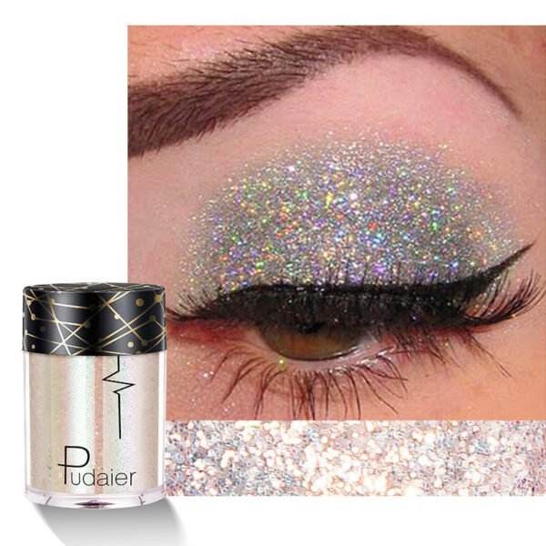 Monochrome Eyeshadow Glitter Glitter Sequins Mermaid Ji Color Shine Starry Sky Eyeshadow - Image 4