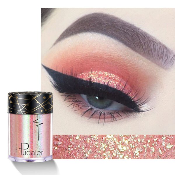 Monochrome Eyeshadow Glitter Glitter Sequins Mermaid Ji Color Shine Starry Sky Eyeshadow - Image 6