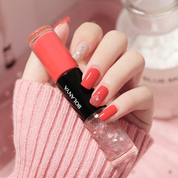 Oily Two-Color Nail Polish, No Baking, No Peeling, Quick Drying - Image 2