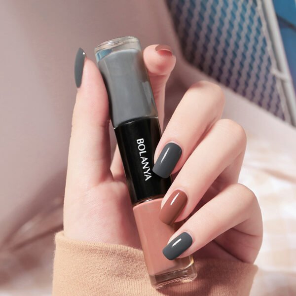 Oily Two-Color Nail Polish, No Baking, No Peeling, Quick Drying - Image 8