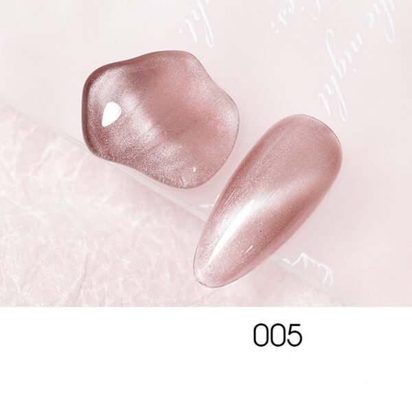 Ice-through Jade Nude Powder Dirty Purple Nail Polish - Image 5