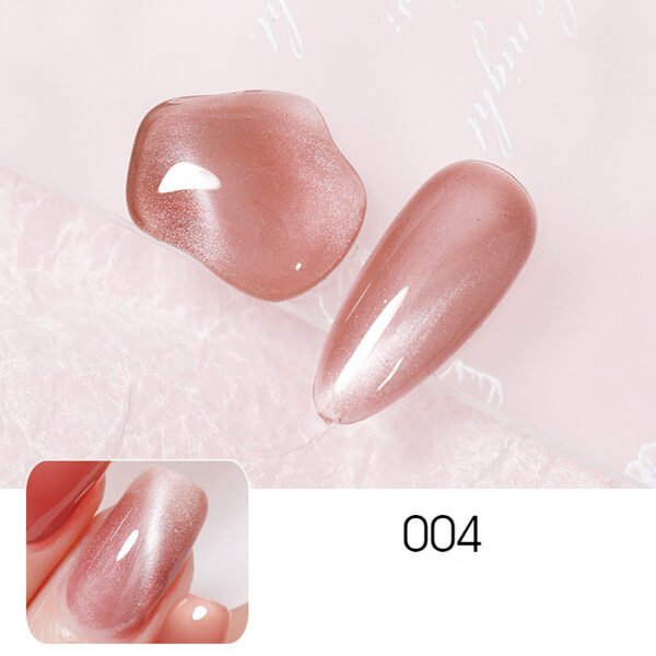 Ice-through Jade Nude Powder Dirty Purple Nail Polish - Image 4