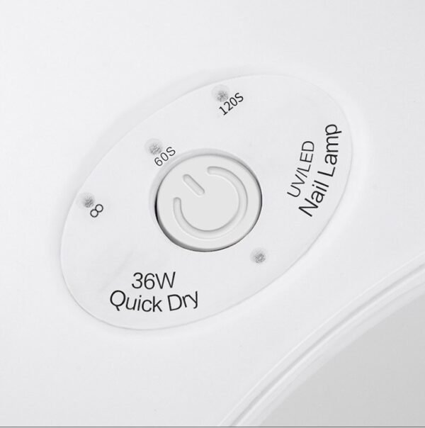 Led UV Lamp 12pcs LED Nail Dryer for ALL Nail Gel Polish Manicure With Timer button Sensor Nail Art Tools - Image 3