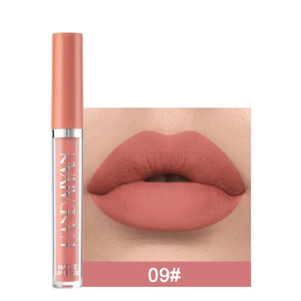 Matte Non-stick Cup Lip Gloss, Non-fading Matte Liquid Lipstick - Image 2