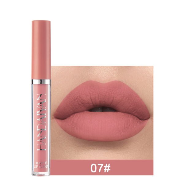 Matte Non-stick Cup Lip Gloss, Non-fading Matte Liquid Lipstick - Image 5