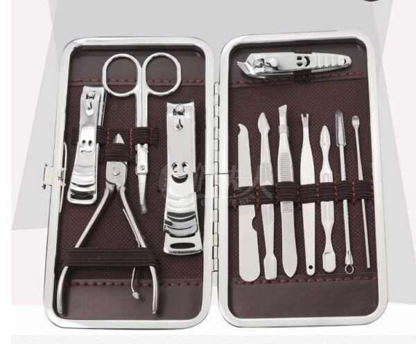 Spot wholesale Nail Manicure Kit nail scissors Manicure 12 piece Nail Clipper Set - Image 2