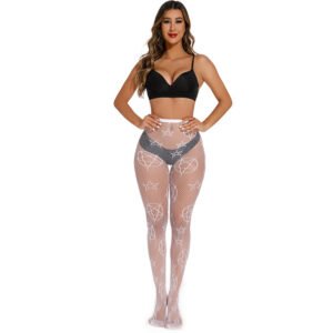 Five-pointed Star High Elastic European And American Fishnet Stockings
