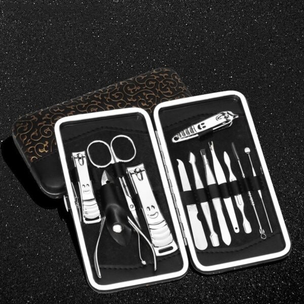 Stainless steel bright nail clippers set - Image 5