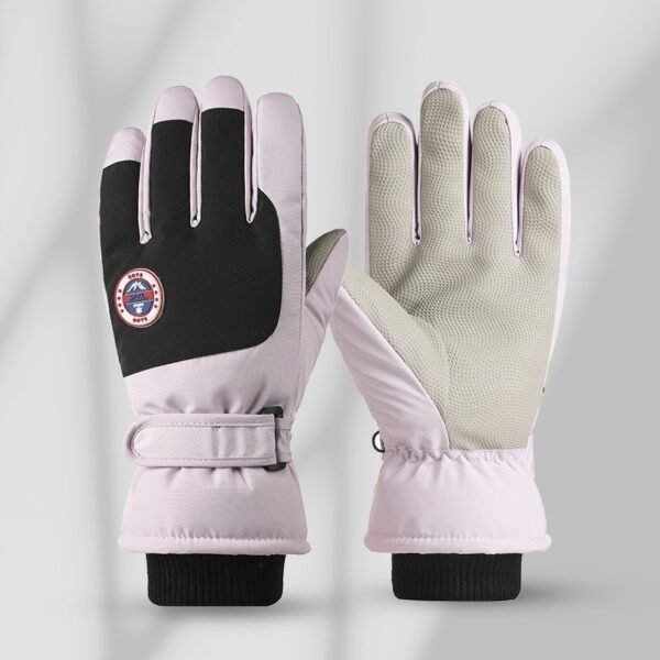 Winter Ski Windproof Touch Screen Fleece Warm Gloves - Image 6