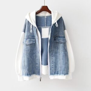 Spring And Autumn Cardigan Hooded Baseball Uniform