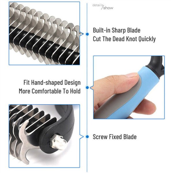 Efficient Pet Grooming Tool - Image 3