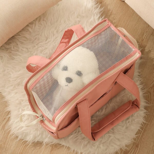 Cotton Pet Carrier Bag - Soft and Breathable - Image 5