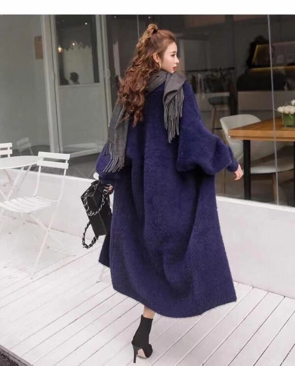 Solid Color Long Trench - Image 5
