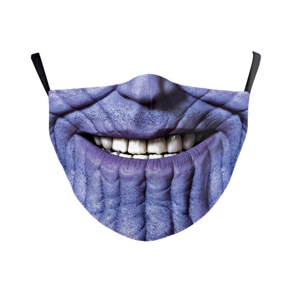 Wansheng Face Animal Digital Printing Double-layer Dust Mask - Image 3