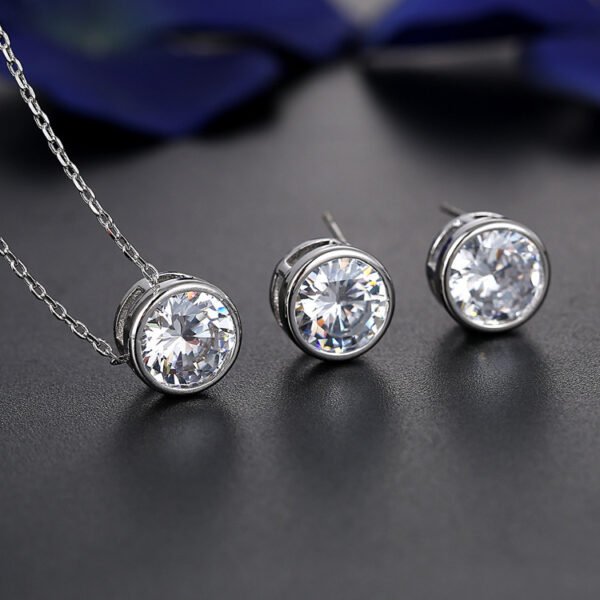 The bride and bride fashion accessories jewelry set all-match Pendant Earrings NEW - Image 4
