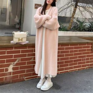 Long Below The Knee Sweater Cardigan