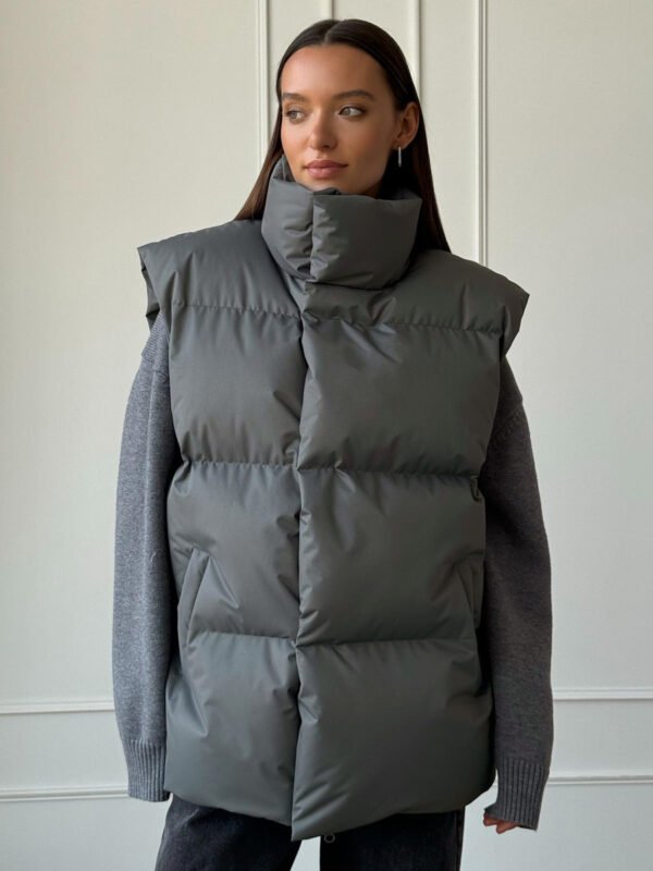 Cotton Vest Coat European And American Autumn And Winter - Image 7