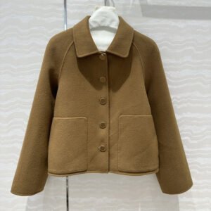 Lapel Cashmere Coat