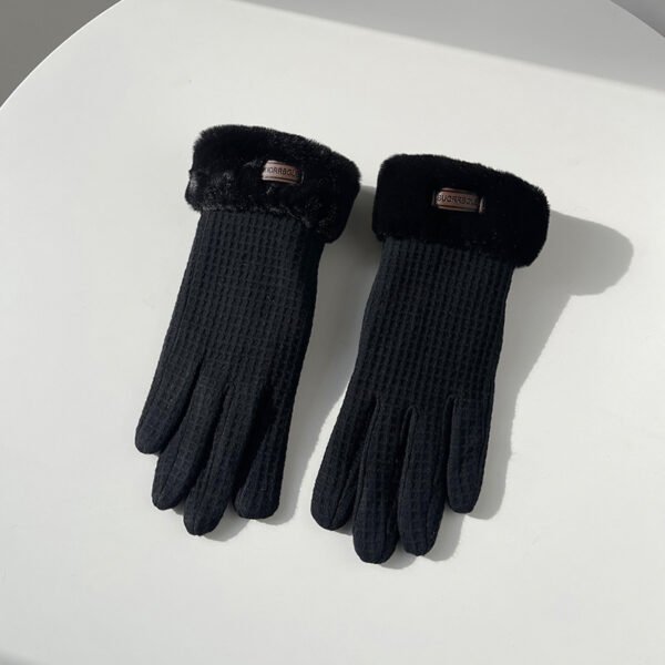 Winter Women's Thick Warm Touch Screen Gloves - Image 5
