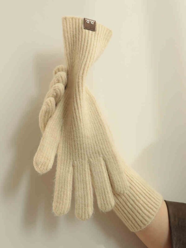 Warm-keeping And Cold-proof Finger Touch Screen Gloves - Image 7