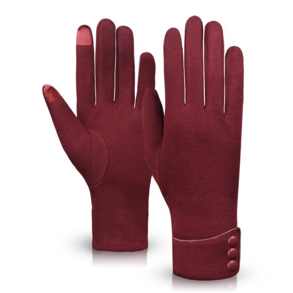 Winter Riding Thermal Fleece Gloves Households - Image 5