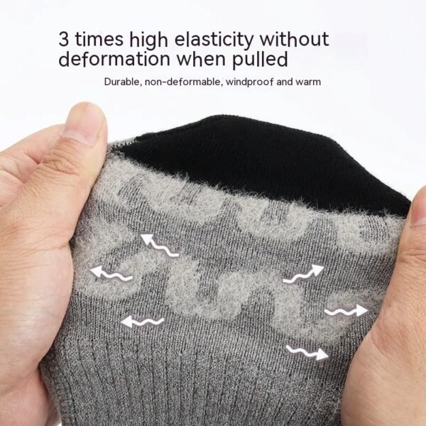 Warm Long Thick Electric Heating Socks - Image 2