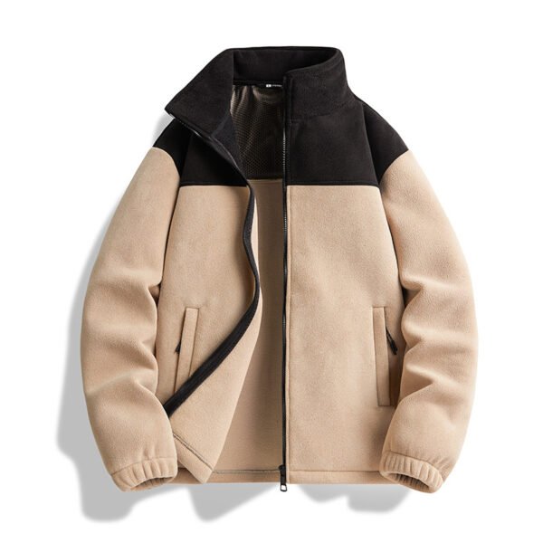 Polar Fleece Fleece-lined Thickened Coat - Image 10