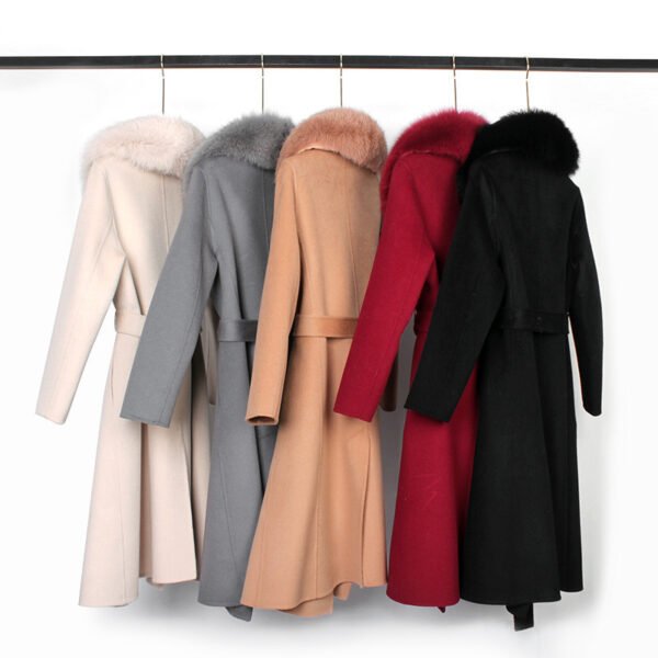 Double-Faced Wool Coat - Image 4