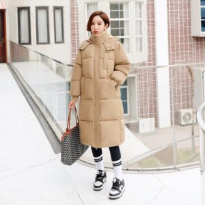 Long Cotton-Padded Coat