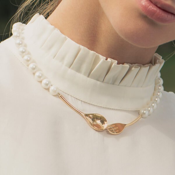 Vintage premium pearl necklace - Image 2