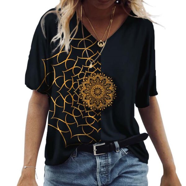 Loose Pullover T Shirt Casual - Image 5