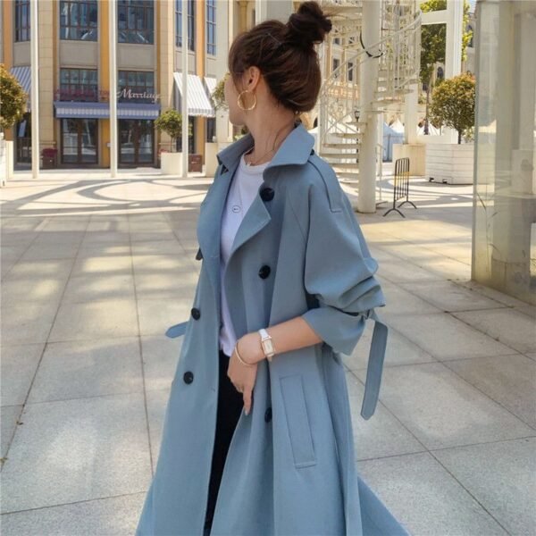 Classic British Trench Coat - Image 7