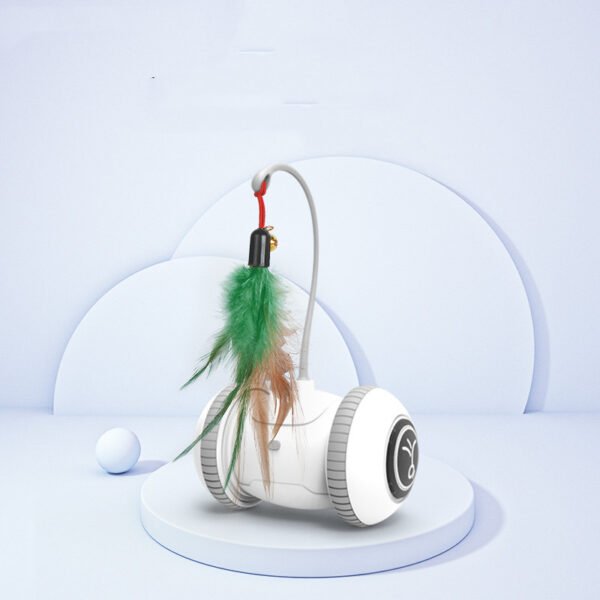 Swappable Head Interactive Cat Feather Toy - Image 5