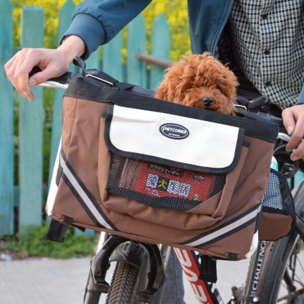 Front Handlebar Pet Carrier for Cats & Dogs - Image 4