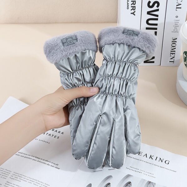 Warm Gloves Winter Women's Touch Screen Fleece-lined Thickened - Image 7