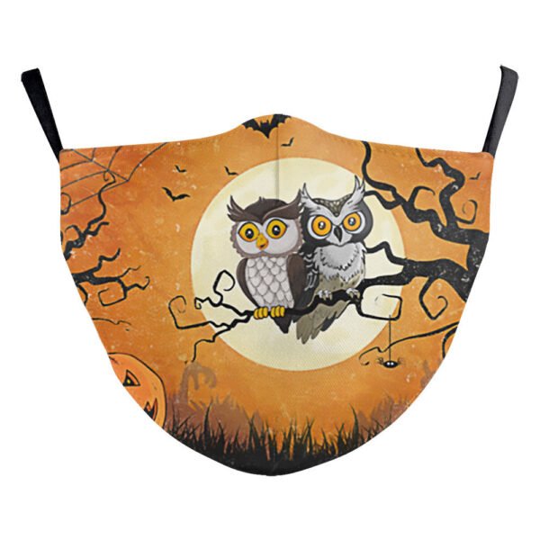 Halloween Skull Funny Digital Printing Double-layer Dust Mask - Image 8