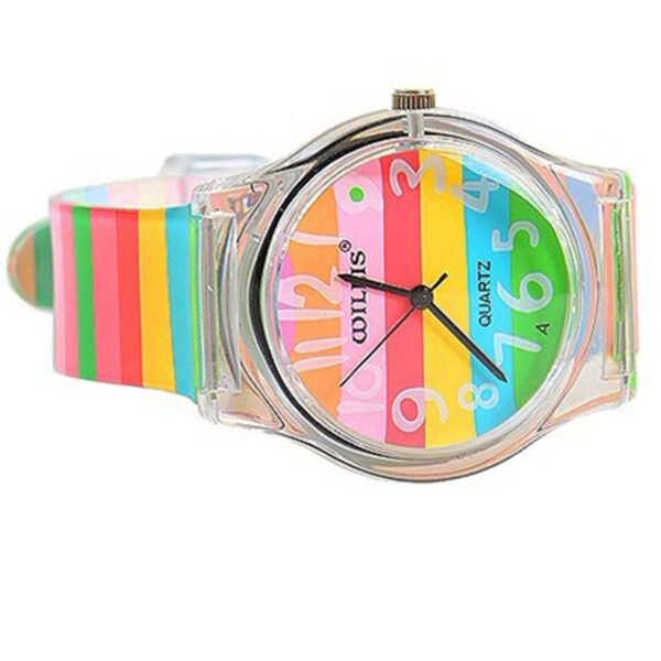 Striped student sports quartz watch - Image 3