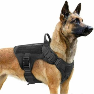 Military Tactical Dog Harness for German Shepherds