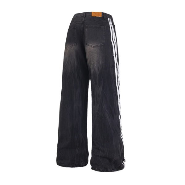Loose Straight Wide Leg Mop Trousers - Image 4