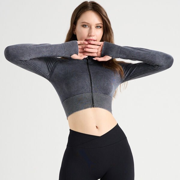 Matte Long Sleeved Jacket